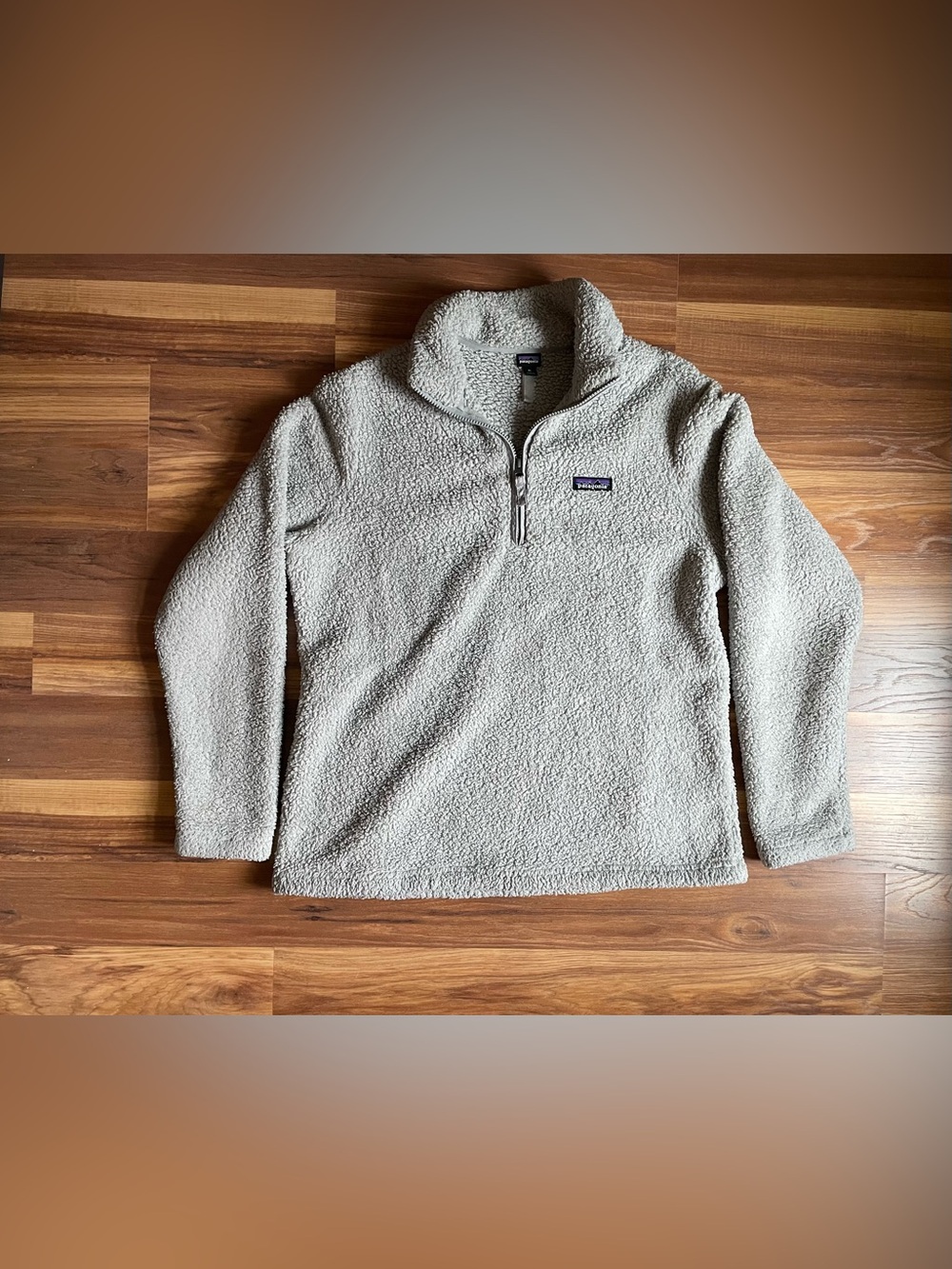 Patagonia Women's Los Gatos 1/4-Zip Drifter Grey Size XL